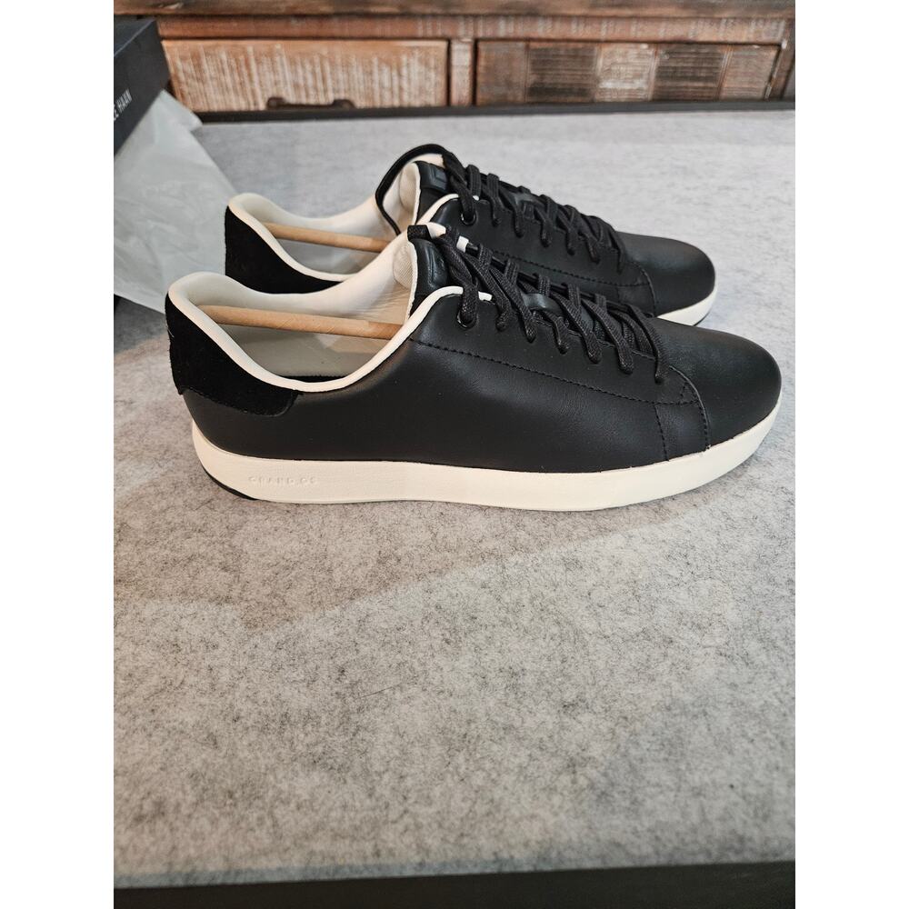Cole Haan Grandpro Tennis Womens Black Optic White size 9B - Picture 3 of 7